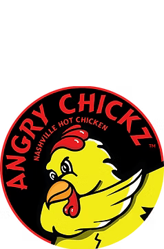 Angry Chickz Logo Sticky